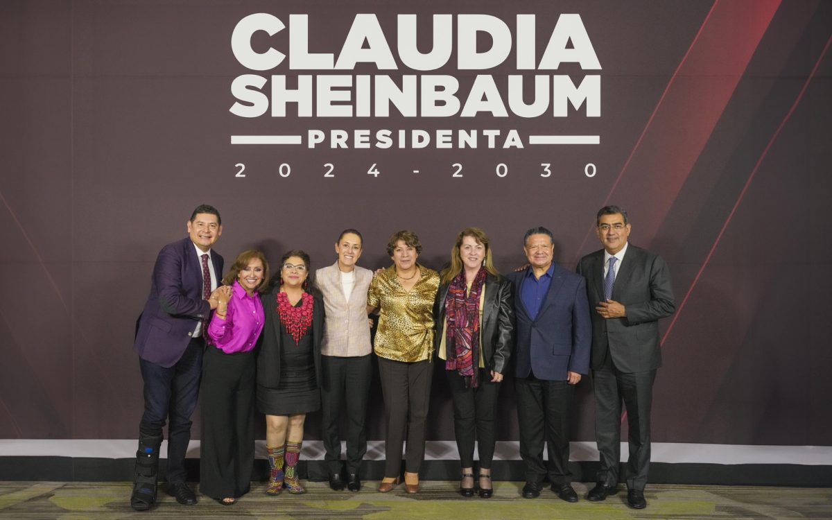 CLAUDIA SHEINBAUM SE REÚNE CON GOBERNADORES DE LA ZONA CENTRO